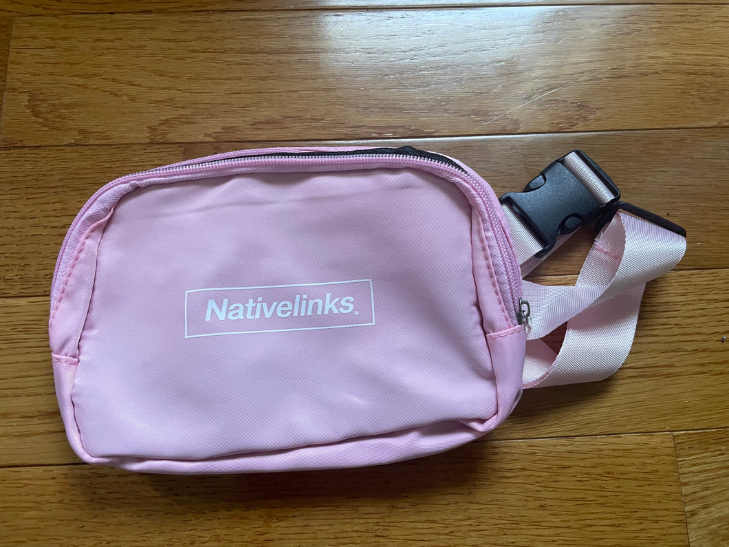 Pink Nativelinks Fanny Pack