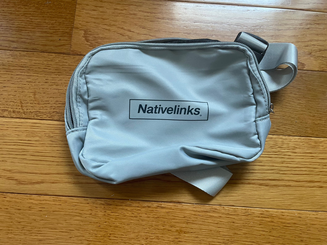 Grey Native Links Fanny pack