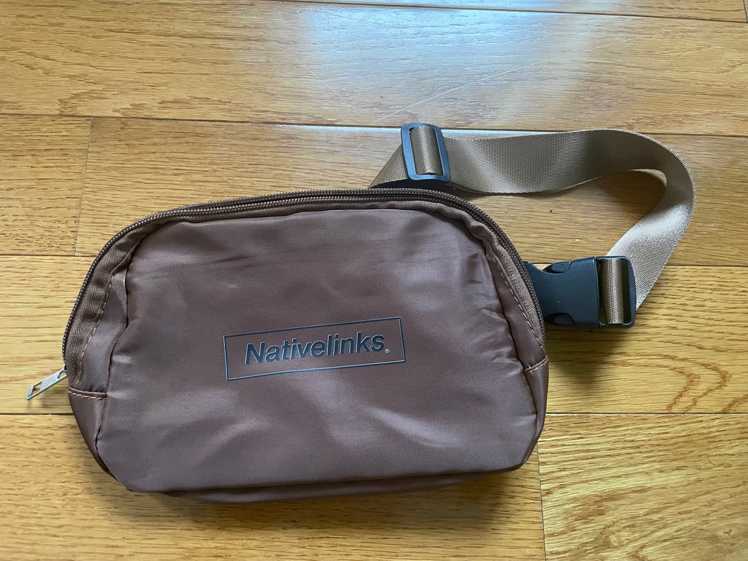 Brown Nativelinks Fanny pack